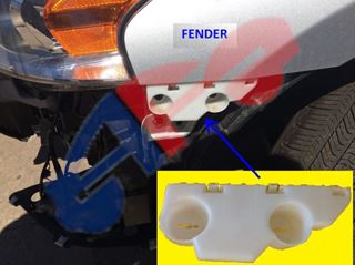 2015 nissan altima front fender