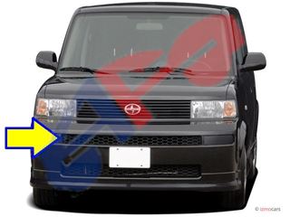 Autofit Inc Grille Bumper Upper Scion Xb