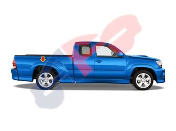 Autofit Inc Flare Fend 05 15 Lh Rr X Runner Tacoma