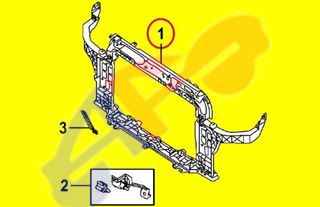 2012 hyundai veloster radiator support